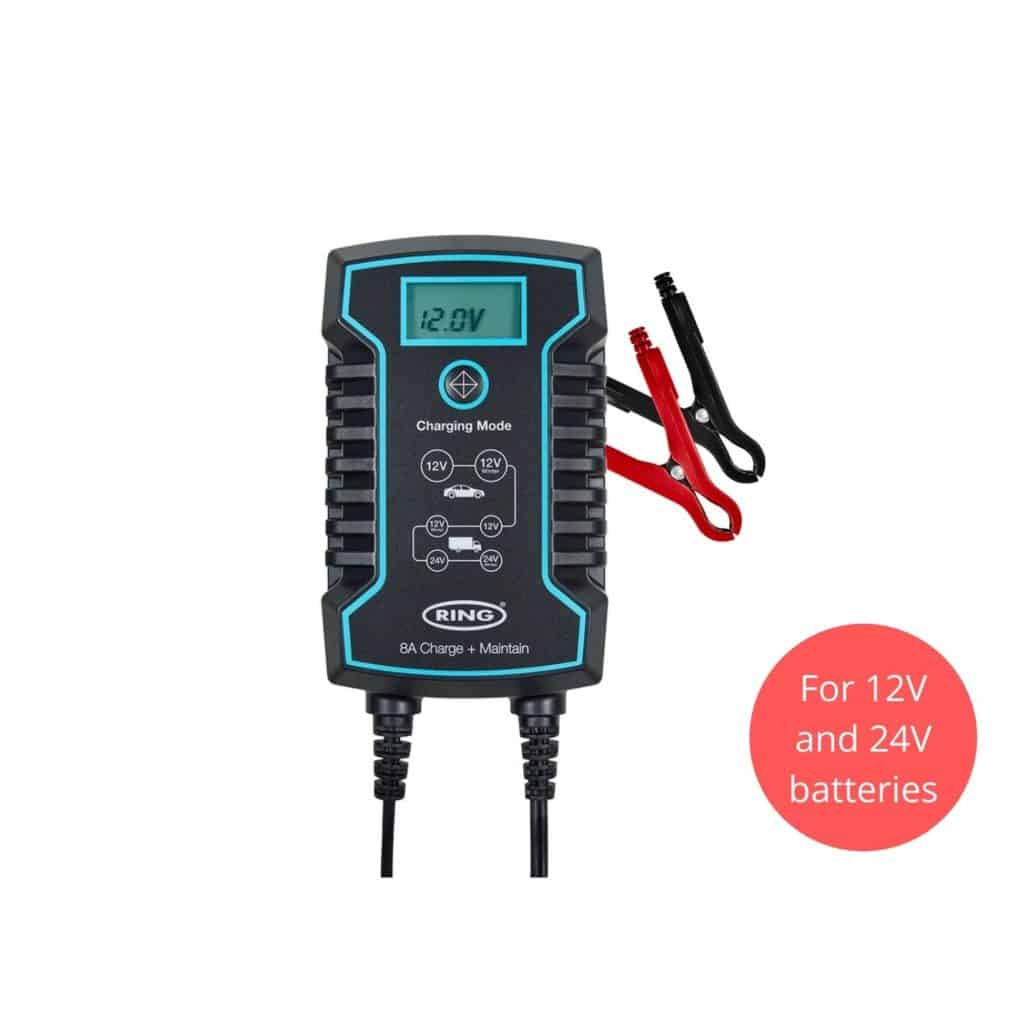 Ring 8A Smart Charger and Battery Maintainer - Autolume Plus