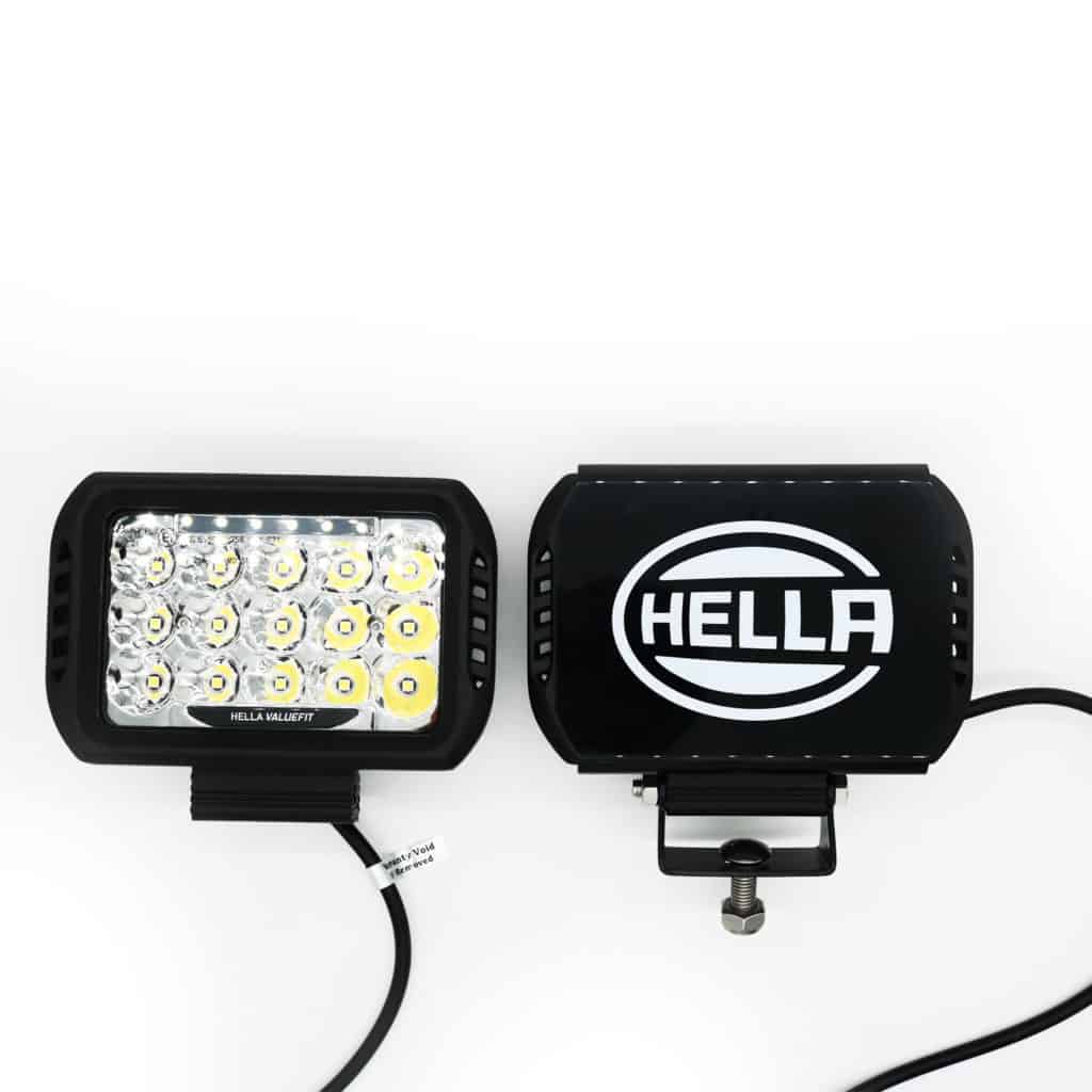 Hella Valuefit 450 LED Kit ECE Approved (2 Spotlights with wiring