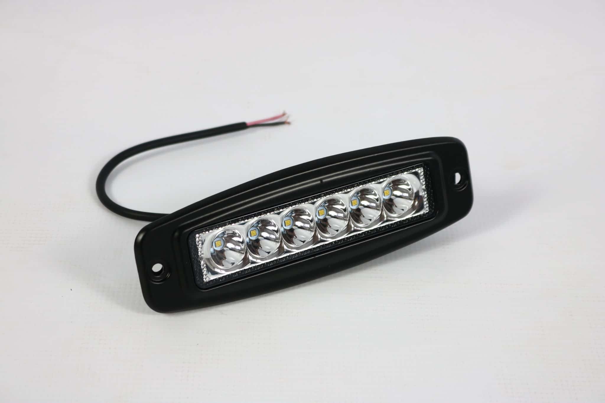 Hella Valuefit Flush Mount 6 LED Light Bar Long Range - Autolume Plus