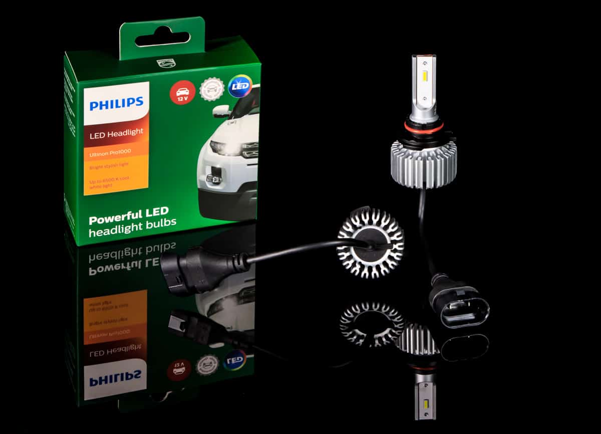 Philips LED Ultinon Pro1000 (HB3/HB4) - Set two bulbs - Autolume Plus