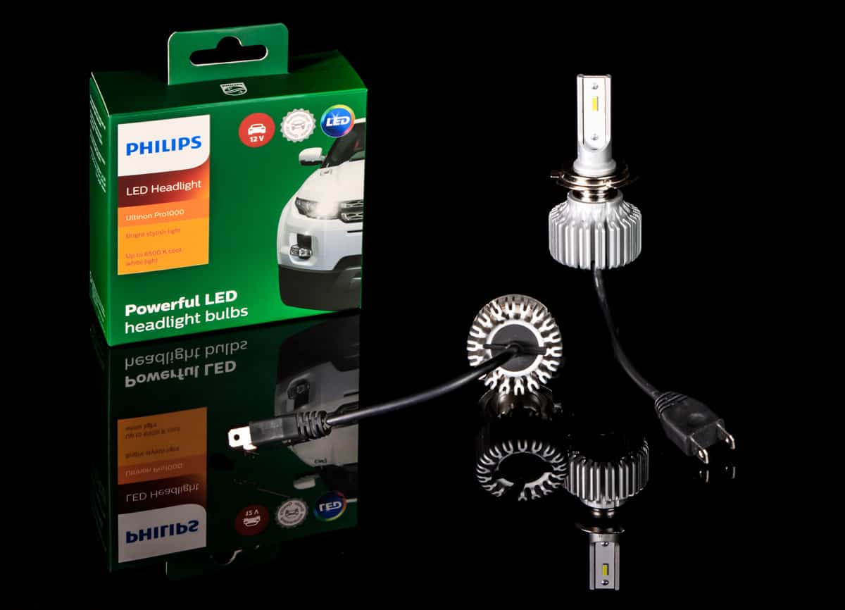 Philips LED Ultinon Pro1000 HL (H7) - Set of two bulbs - Autolume Plus