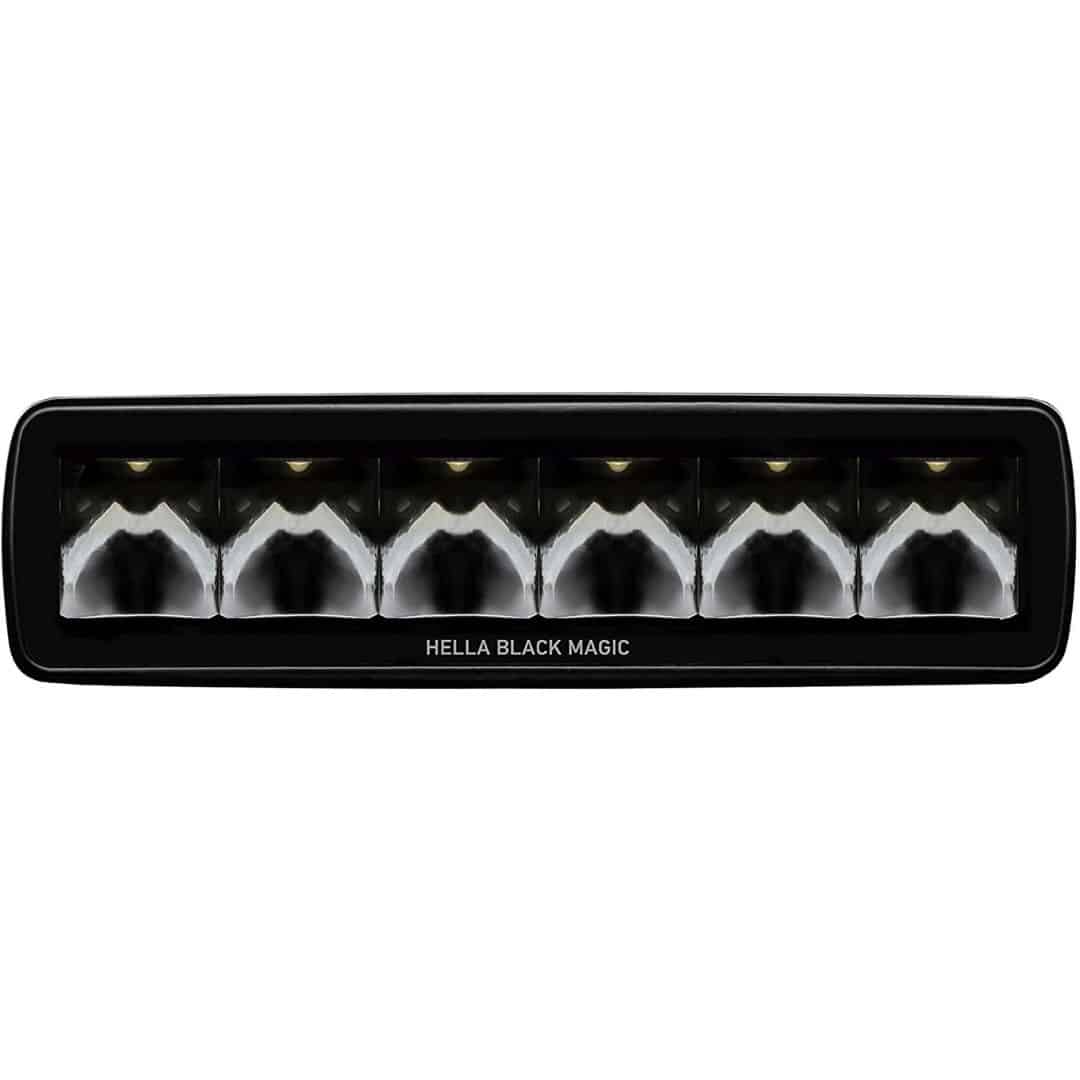 Hella Black Magic LED Mini Lightbar 6.2˝ Single (Spot) - Autolume Plus
