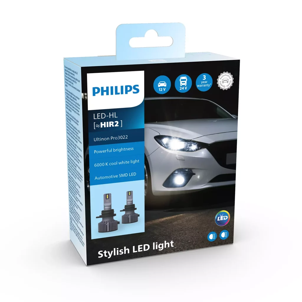 Philips LED HIR2 Ultinon Essential 6000K 2 ks