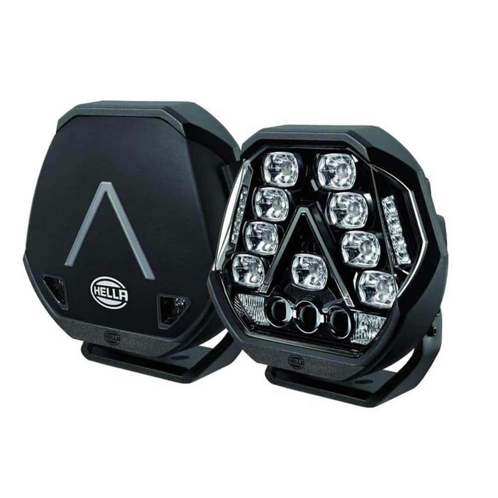 Hella Antares 9" LED Aux Lamp Set