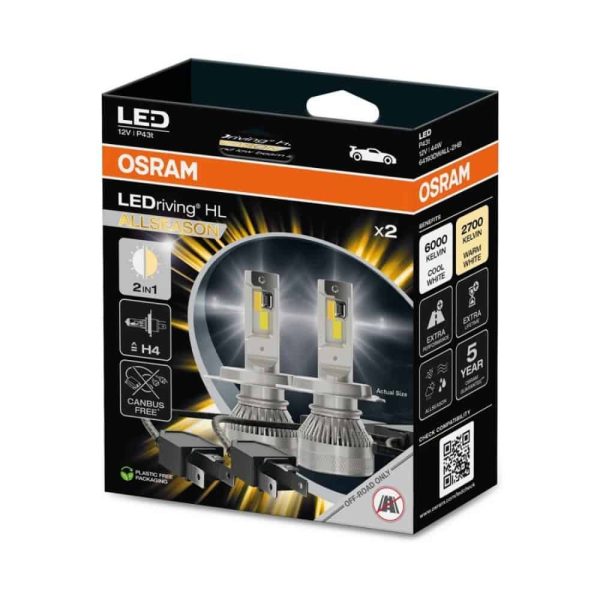 Osram LEDriving HL ALLSEASON H4 - Image 5