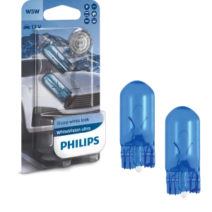 Philips W5W White Vision bulb set