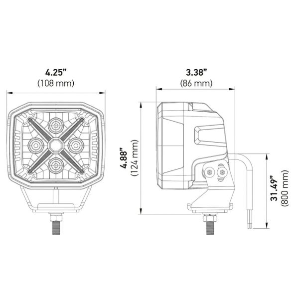 Hella X-Treme XT-4C Combo Beam - Image 6